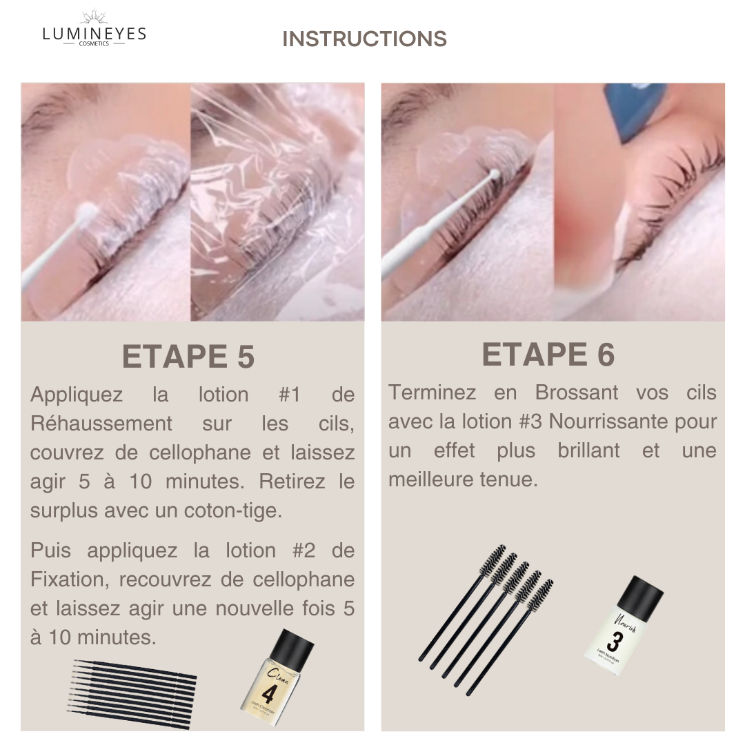 Kit Réhausseur de cils